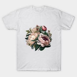 Beautiful and bright watercolour bouquet of flowers. T-Shirt